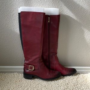 Vince Camuto Womens Volero Leather Riding Boot - size 8.5